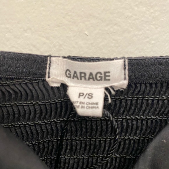 New Black Garage Corset Top - Picture 2 of 3